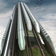 Illustration for article titled I hope they build this vertical train station one day